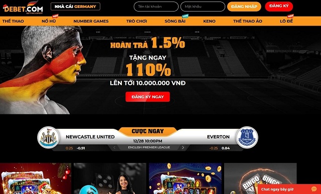 Debet – Trang cá độ đến từ Đức