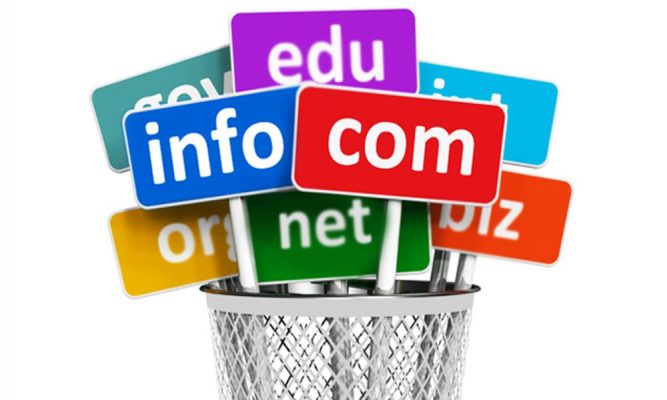 Những tên miền dạng khác như .net, .org, .tk, .info đều có vấn đề