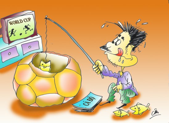 Cá độ đá banh là một trò chơi mang tính chất “ hên xui” rất cao.