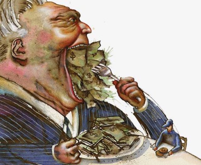 Không bao giờ được tham lam