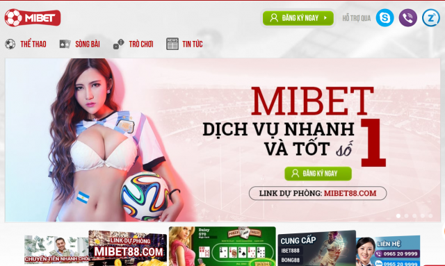 Trang web cá độ bằng thẻ cào mới nhất - Mibet