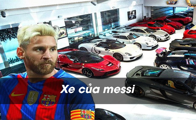 Choáng mắt với bộ sưu tập siêu xe của Messi: Đẳng cấp là đây