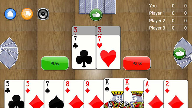 Quy tắc và cách chơi game tiến lên miền Nam đếm lá online Quy tắc và cách chơi game tiến lên miền Nam đếm lá online