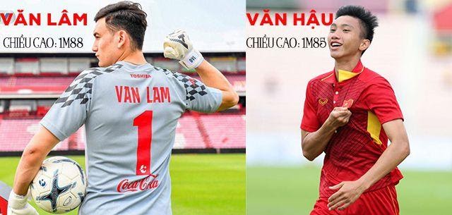 Chiều cao của các cầu thủ U23 Việt Nam: Bất ngờ vị trú cao nhất