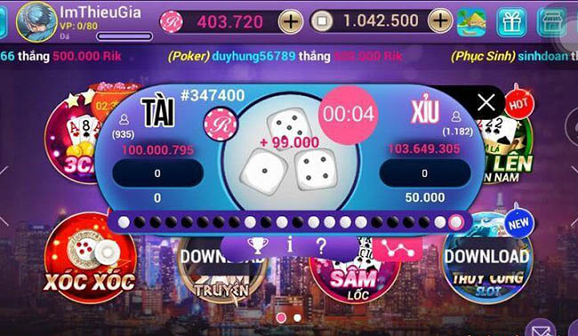 Chọn bài có nhiều người chơi Chọn bài có nhiều người chơi