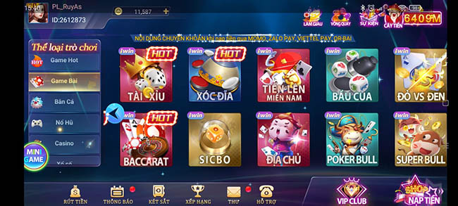 Hệ thống game bài đổi thưởng trên IWIN68 Hệ thống game bài đổi thưởng trên IWIN68