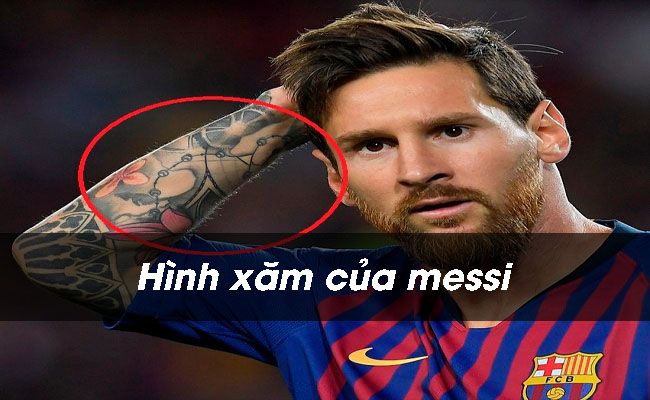 Những hình xăm của Messi và ý nghĩa sâu xa của hình xăm đó