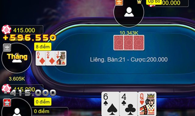 Game bài liêng được thiết kế với giao diện đẹp mắt, hình ảnh sắc nét, âm thanh sống động Game bài liêng được thiết kế với giao diện đẹp mắt, hình ảnh sắc nét, âm thanh sống động