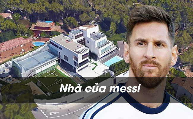 Nhà của Messi : Căn biệt thử đẳng cấp và xa hoa bậc nhất
