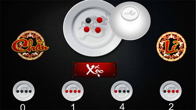 Trò chơi xóc đĩa sẽ chỉ yêu cầu người chơi chuẩn bị gồm đồng xu, 1 chiếc bát cùng 1 chiếc đĩa Trò chơi xóc đĩa sẽ chỉ yêu cầu người chơi chuẩn bị gồm đồng xu, 1 chiếc bát cùng 1 chiếc đĩa