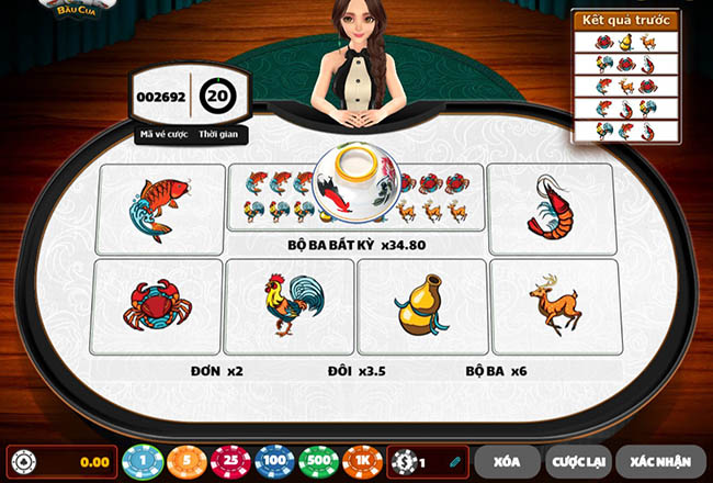 Bầu cua là một trò chơi có xuất xứ từ Trung Quốc Bầu cua là một trò chơi có xuất xứ từ Trung Quốc