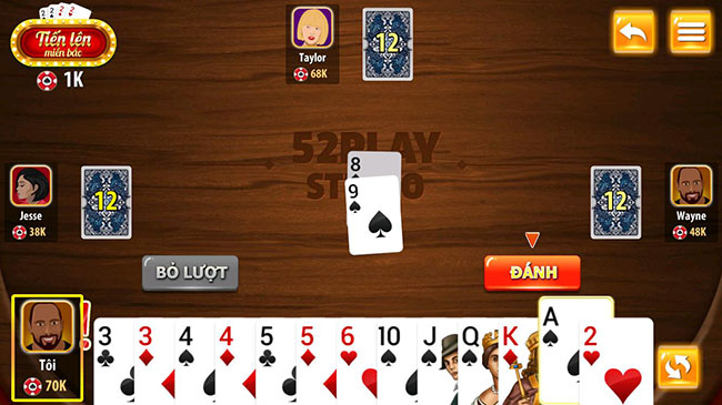 Tiến lên miền bắc online Tiến lên miền bắc online