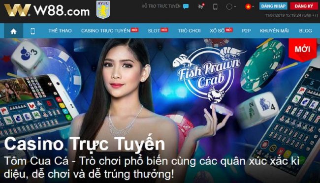 Trang casino online w88
