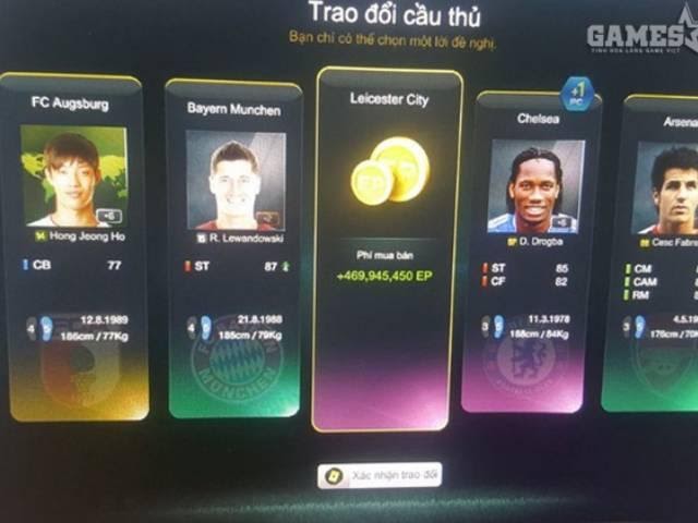 cách đẩy giá cầu thủ