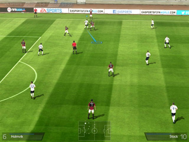 Thiết kế giao diện và cách trình bày của PES 2018