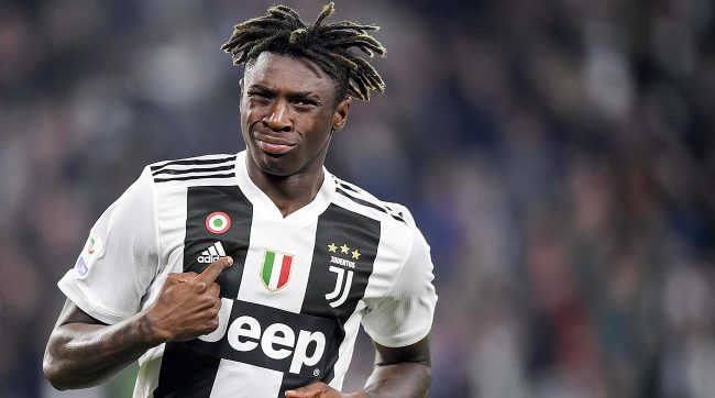 Moise Kean là làn gió mới cho hàng công của Bà Đầm Già thành Turin
