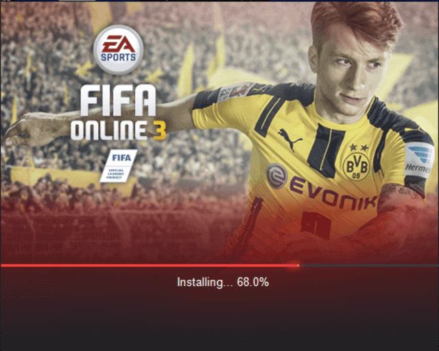 Hình ảnh trong quá trình cài đặt Ảnh cài đặt Garena -ảnh trong quá trính cách tải FIFA online 3 về máy tính 
