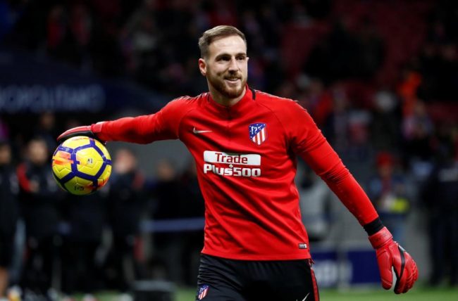 Thủ môn Jan Oblak của Atletico Madrid