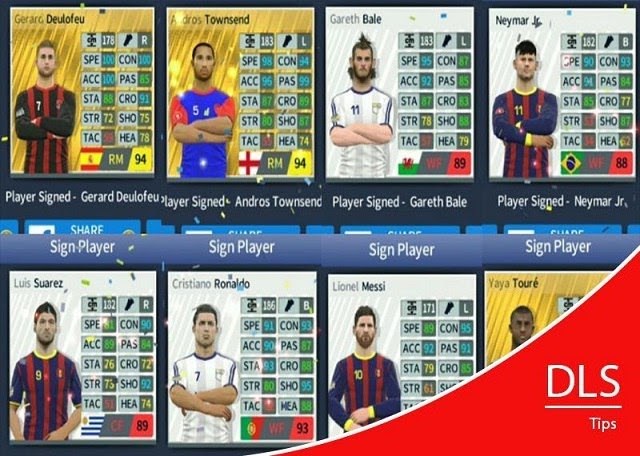 Bản hack Dream League Soccer 2017