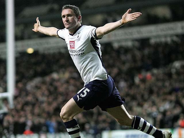 Robbie Keane trong màu áo Tottenham Hotspur