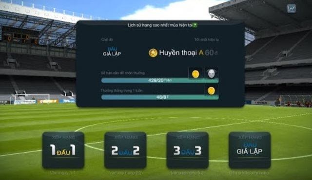 Chế độ đấu trong fifa online 3
