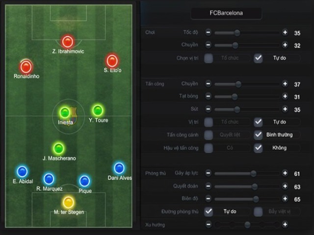 Bật mí 5 chiến thuật phòng ngự phản công trong Fifa Online 3