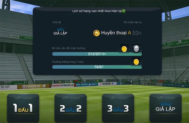 Tiết lộ chiến thuật giả lập xếp hạng FIFA Online 3 mới nhất cho game thủ