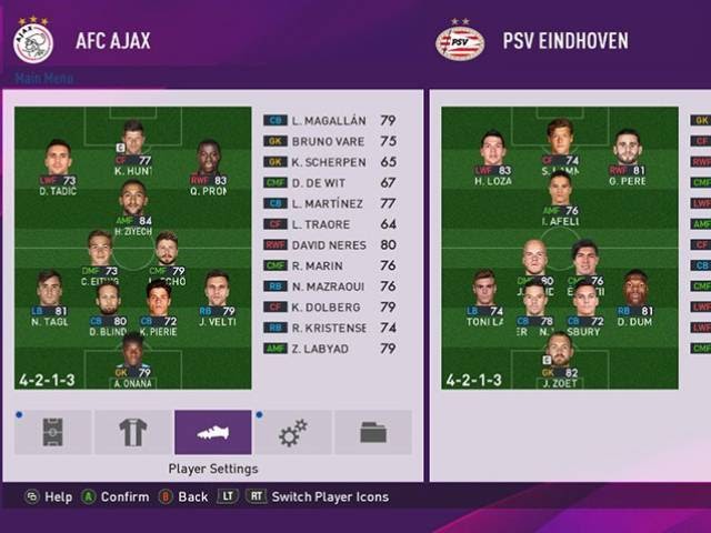 Đặc điểm của phiên cập nhật chuyển nhượng PES 2017