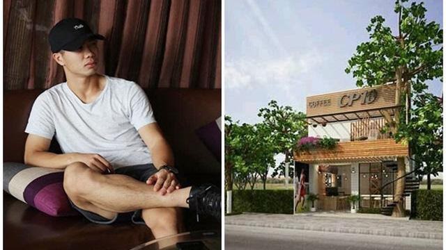 Công Phượng kinh doanh riêng một quán cafe mang tên " CP10 Coffee"