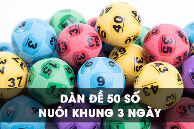 Hướng dẫn đánh dàn đề 50 số nuôi khung 3 ngày có hiệu quả