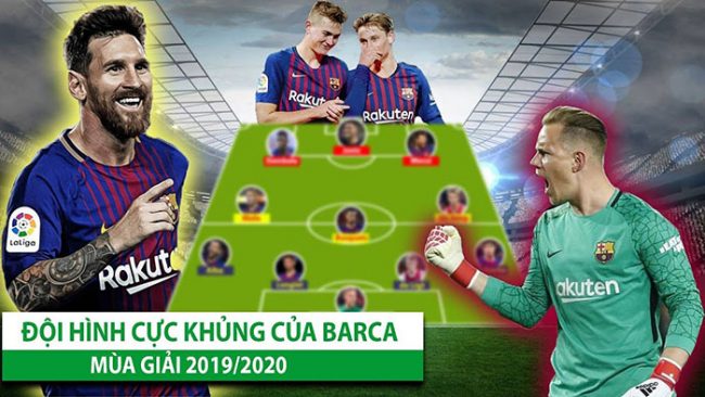 Messi là trụ cột không thể thay thế của Barca đội hình