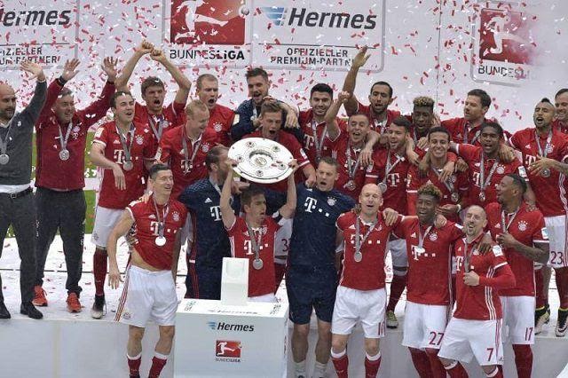 Bật mí sơ đồ đội hình Bayern Munich 2016 2017 chi tiết nhất