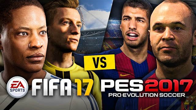Hình ảnh trong game fifa pes 2017