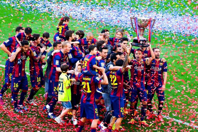 Hình ảnh đội bóng Barca