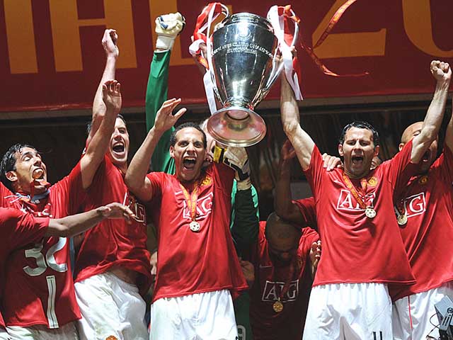 Lần cuối Manchester United giành cúp C1 vào năm 2008