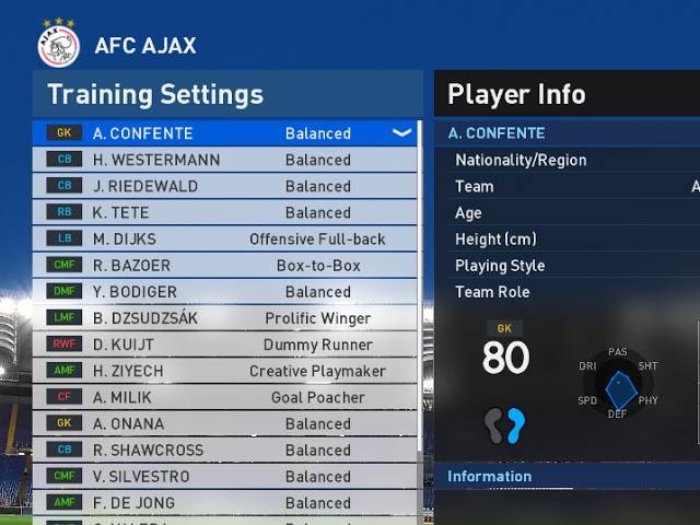 Download Option File cập nhật chuyển nhượng PES 2017 mới nhất