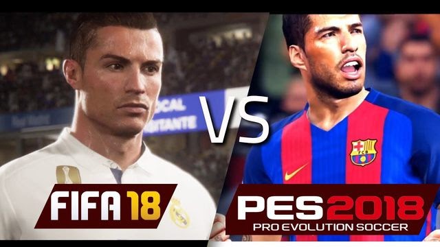 Đồ họa đỉnh cao giữa Pes 18 vs FiFa 18