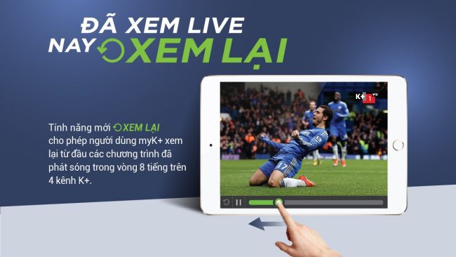 Phần mềm xem bóng đá trên iPhone - myK+