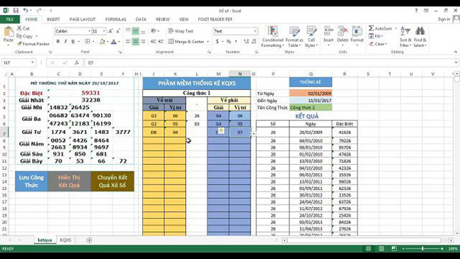 Phần mềm soi cầu miễn phí bằng Excel Phần mềm soi cầu miễn phí bằng Excel