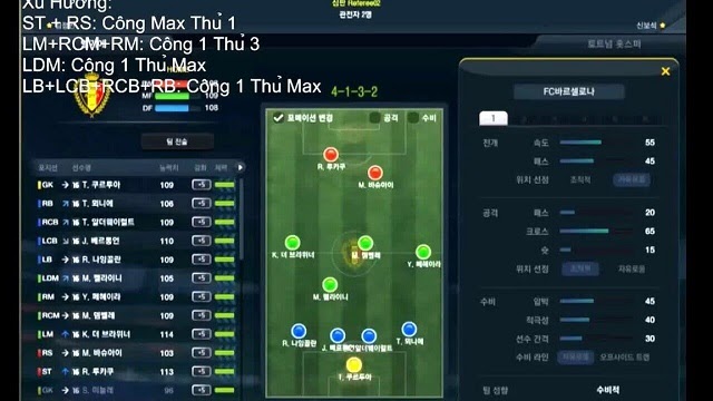 Chiến thuật 4132 trong FIFA Online 3: Cân bằng công và thủ