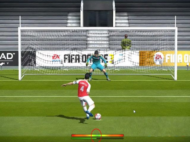 cách đá penalty trong FIFA Online 3