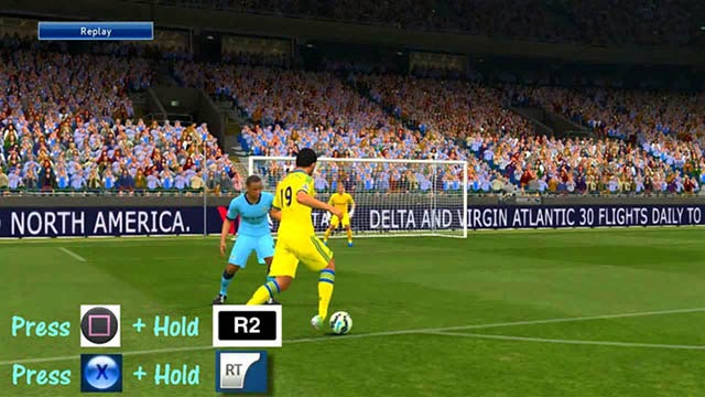 Sút phạt phổ biến trong PES 17