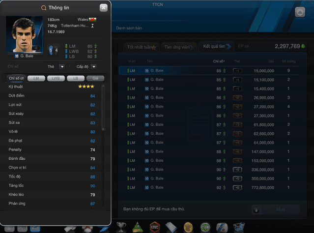 Bạn có biết về các vị trí trong FIFA Online 3 để lựa chọn tốt nhất?