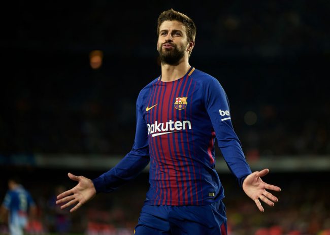 Trung vệ xuất sắc Gerard Pique